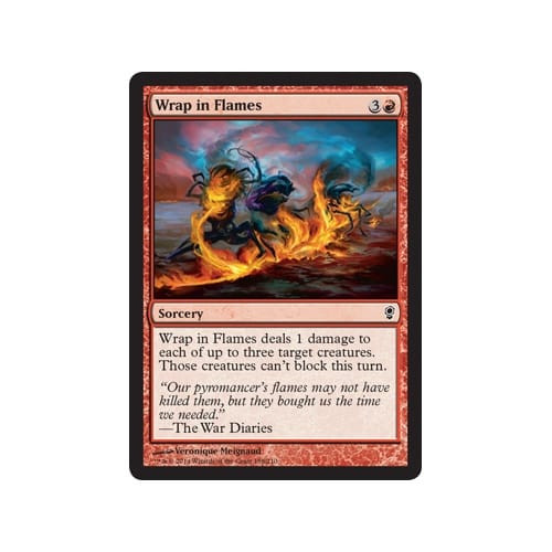 Wrap in Flames  (foil)