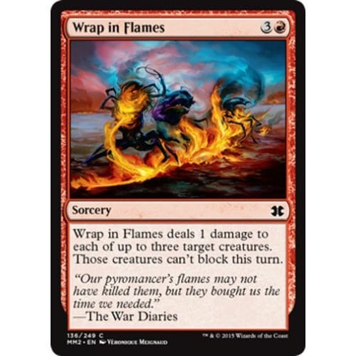 Wrap in Flames (foil)