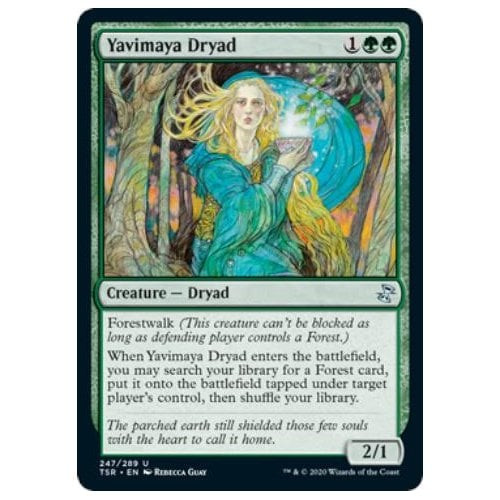 Yavimaya Dryad (foil) | Time Spiral Remastered