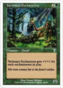 Yavimaya Enchantress (foil)