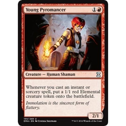 Young Pyromancer (foil)