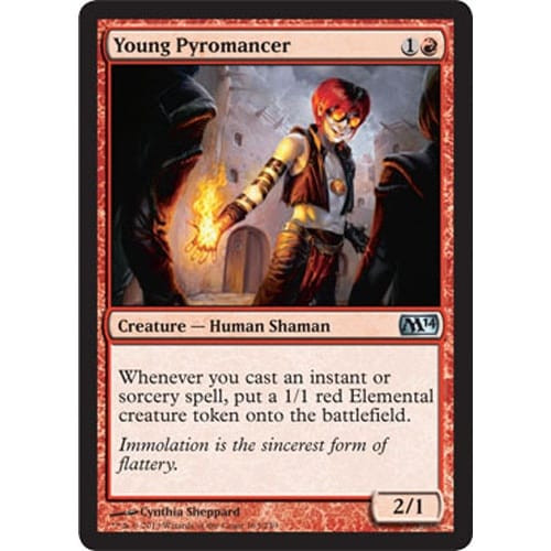 Young Pyromancer (foil)