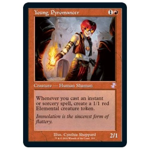 Young Pyromancer (foil) | Time Spiral Remastered