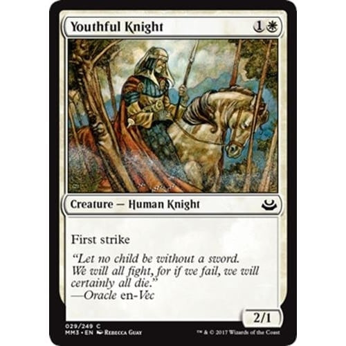 Youthful Knight (foil) | Modern Masters 2017 Edition