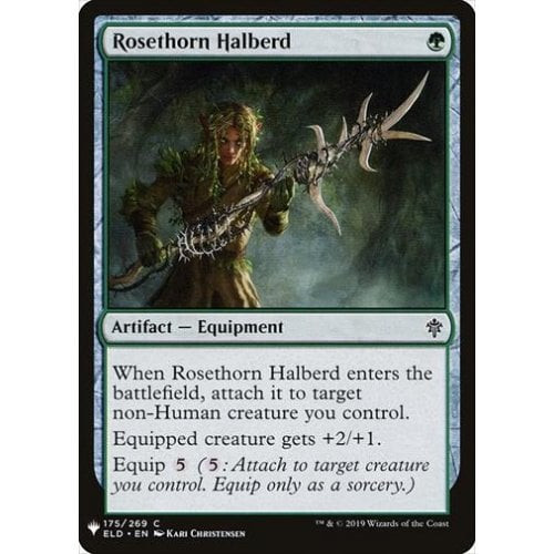 Rosethorn Halberd