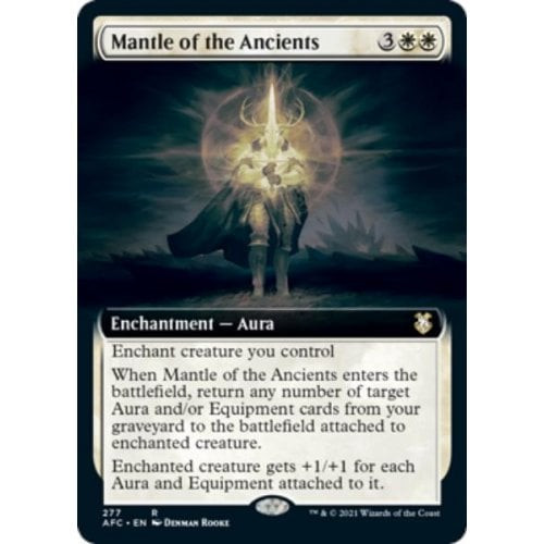 Mantle of the Ancients (Extended Art) | Adventures in the Forgotten Realms Commander