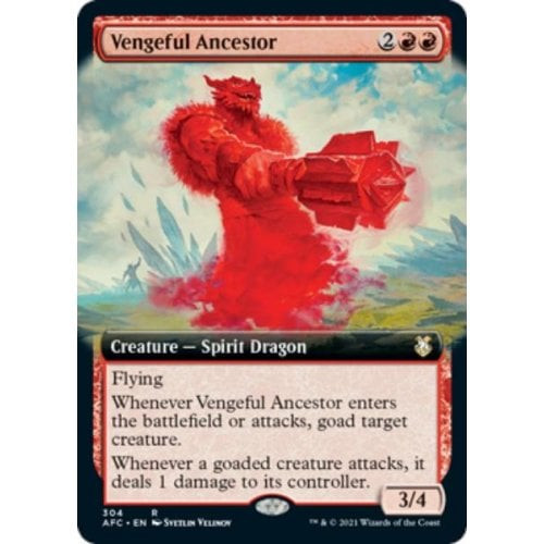 Vengeful Ancestor (Extended Art) | Adventures in the Forgotten Realms Commander