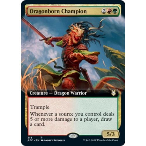 Dragonborn Champion (Extended Art)