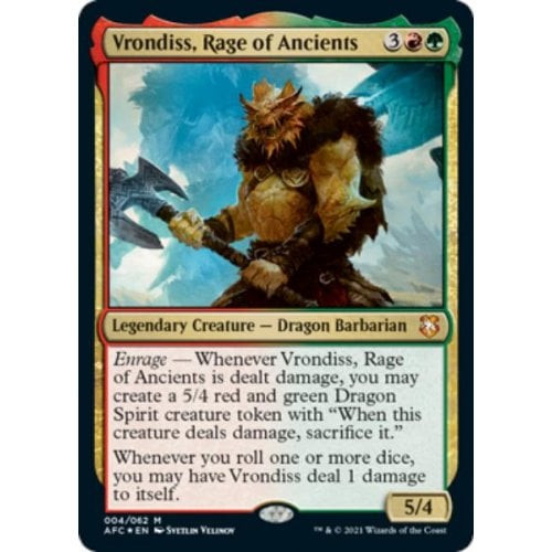 Vrondiss, Rage of Ancients (foil)