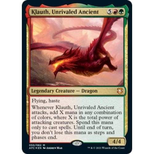 Klauth, Unrivaled Ancient (foil)