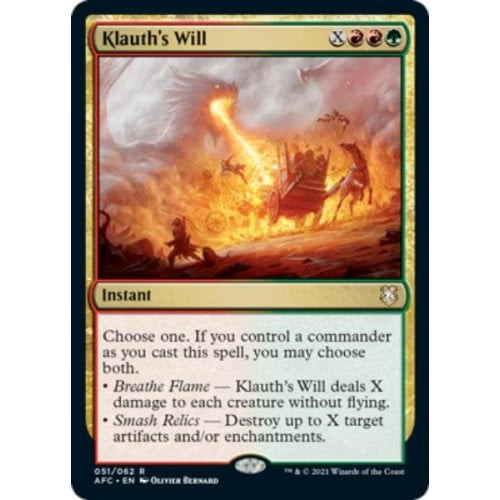 Klauth's Will | Adventures in the Forgotten Realms Commander