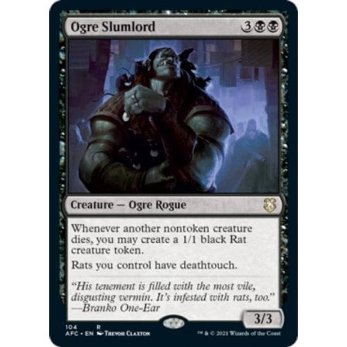 Ogre Slumlord | Adventures in the Forgotten Realms Commander