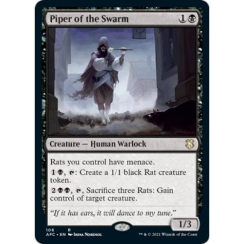 Piper of the Swarm | Adventures in the Forgotten Realms Commander