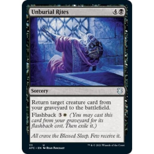 Unburial Rites