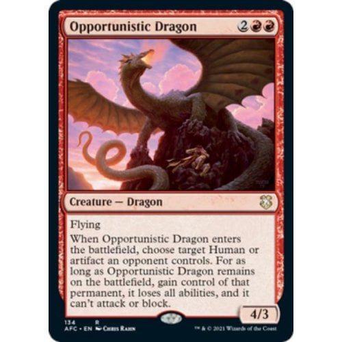 Opportunistic Dragon | Adventures in the Forgotten Realms Commander