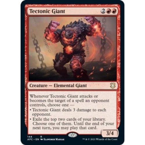 Tectonic Giant | Adventures in the Forgotten Realms Commander