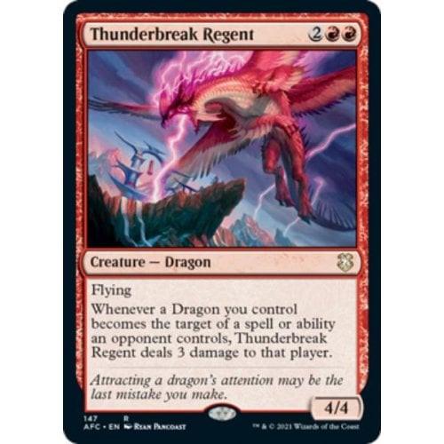 Thunderbreak Regent | Adventures in the Forgotten Realms Commander