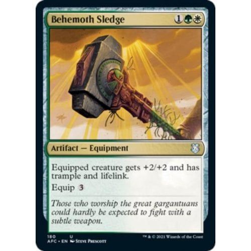 Behemoth Sledge | Adventures in the Forgotten Realms Commander