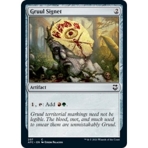 Gruul Signet | Adventures in the Forgotten Realms Commander