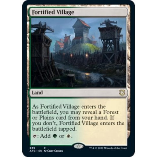 Fortified Village | Adventures in the Forgotten Realms Commander