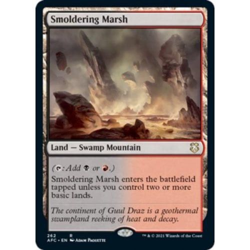 Smoldering Marsh | Adventures in the Forgotten Realms Commander