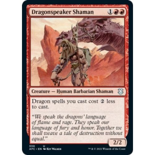 Dragonspeaker Shaman | Adventures in the Forgotten Realms Commander
