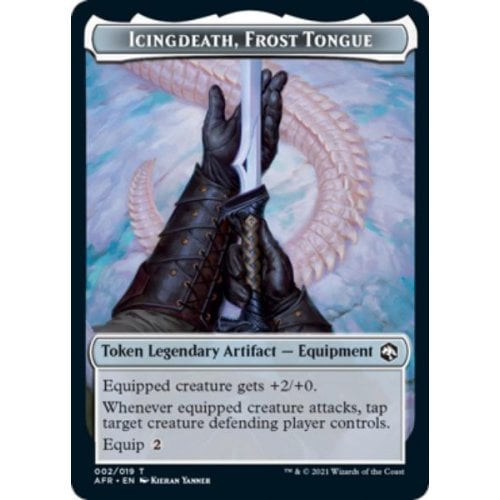 Adventures in the Forgotten Realms - Icingdeath, Frost Tongue Token