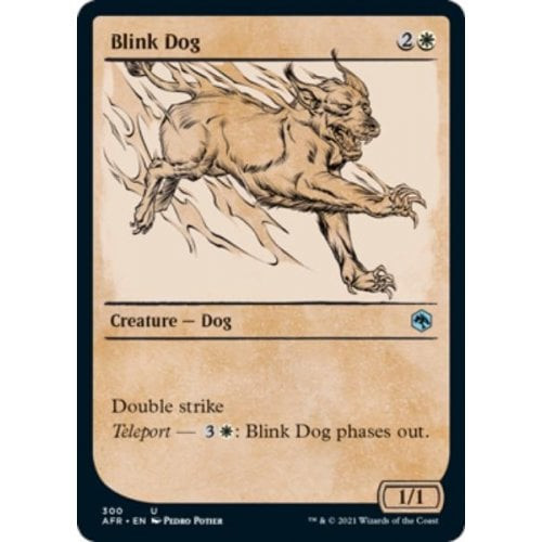 Blink Dog (Rulebook Art) | Adventures in the Forgotten Realms