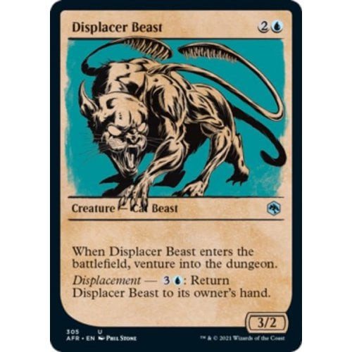 Displacer Beast (Rulebook Art) | Adventures in the Forgotten Realms