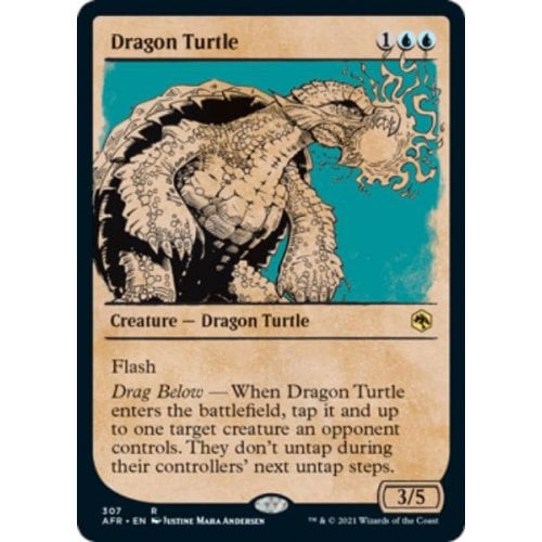 Dragon Turtle (Rulebook Art) | Adventures in the Forgotten Realms