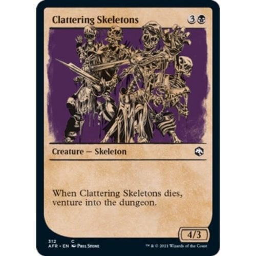 Clattering Skeletons (Rulebook Art)