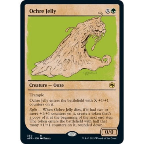 Ochre Jelly (Rulebook Art) | Adventures in the Forgotten Realms