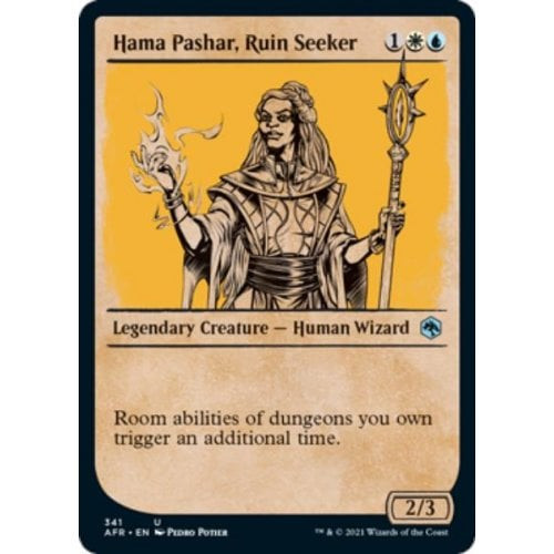 Hama Pashar, Ruin Seeker (Rulebook Art)