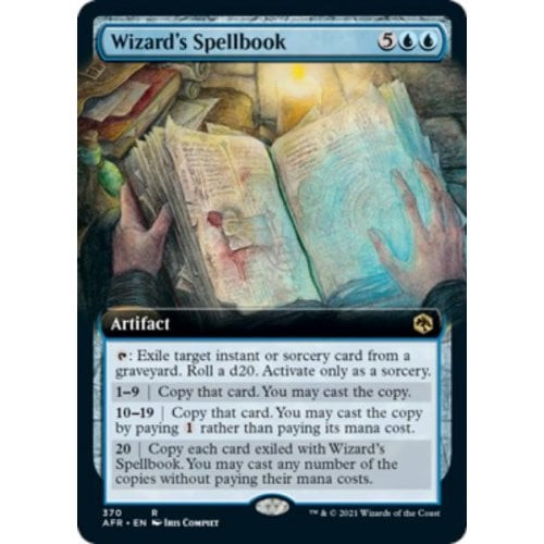 Wizard's Spellbook (Extended Art) | Adventures in the Forgotten Realms