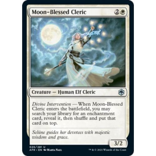 Moon-Blessed Cleric (foil) | Adventures in the Forgotten Realms