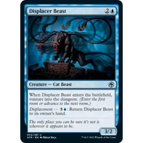 Displacer Beast (foil) | Adventures in the Forgotten Realms