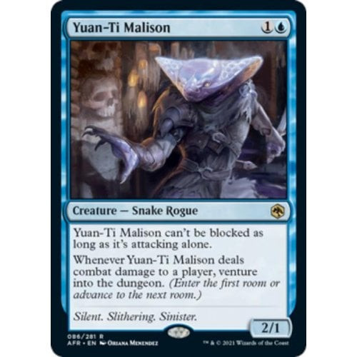 Yuan-Ti Malison (foil) | Adventures in the Forgotten Realms