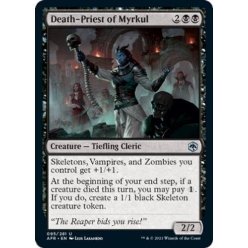 Death-Priest of Myrkul (foil) | Adventures in the Forgotten Realms