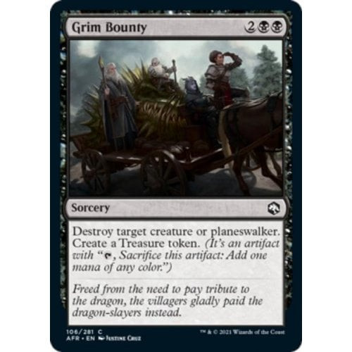 Grim Bounty (foil) | Adventures in the Forgotten Realms