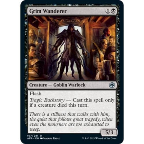 Grim Wanderer (foil) | Adventures in the Forgotten Realms