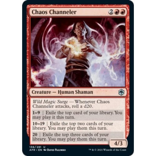 Chaos Channeler (foil) | Adventures in the Forgotten Realms