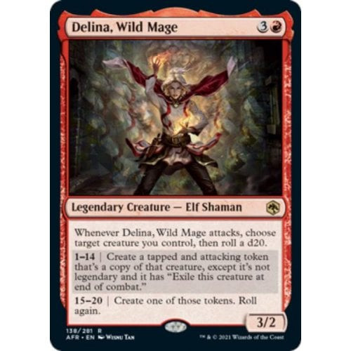 Delina, Wild Mage (foil) | Adventures in the Forgotten Realms