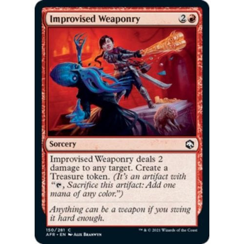 Improvised Weaponry (foil) | Adventures in the Forgotten Realms