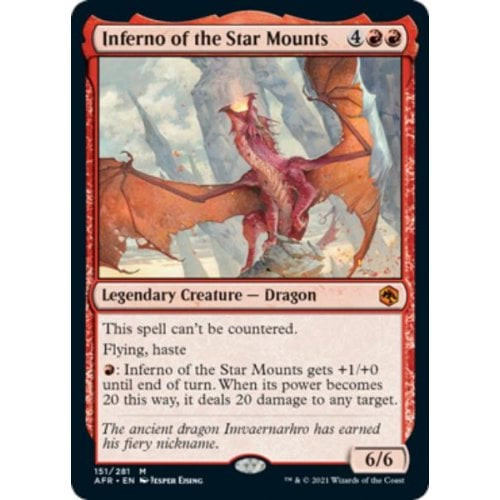Inferno of the Star Mounts (foil) | Adventures in the Forgotten Realms