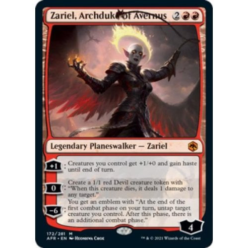 Zariel, Archduke of Avernus (foil) | Adventures in the Forgotten Realms