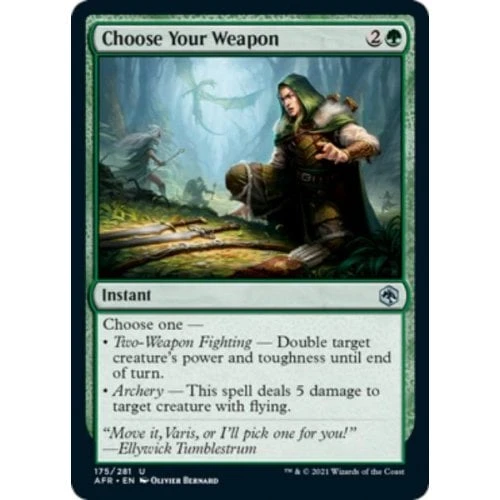 Choose Your Weapon (foil)
