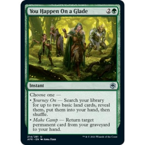 You Happen On a Glade (foil)