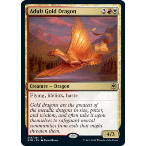 Adult Gold Dragon (foil)