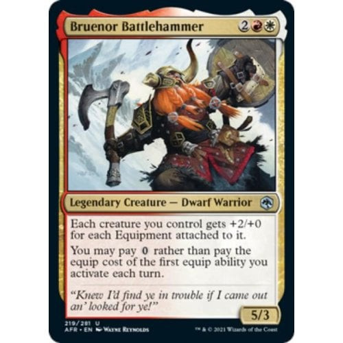 Bruenor Battlehammer (foil)