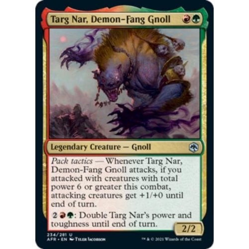 Targ Nar, Demon-Fang Gnoll (foil)